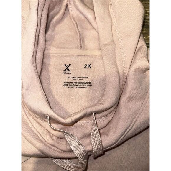 Xersion Hooded Peach Whip Long Sleeve Sweatshirt. Size 2XL. NWT. 10 - Picture 5 of 7